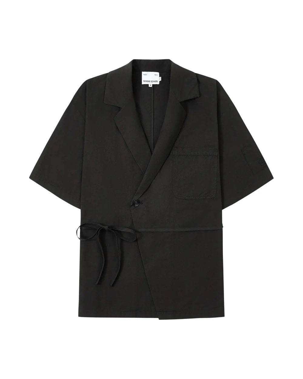 BLACK HANBOK LINEN SHIRT BLACK HANBOK LINEN SHIRT