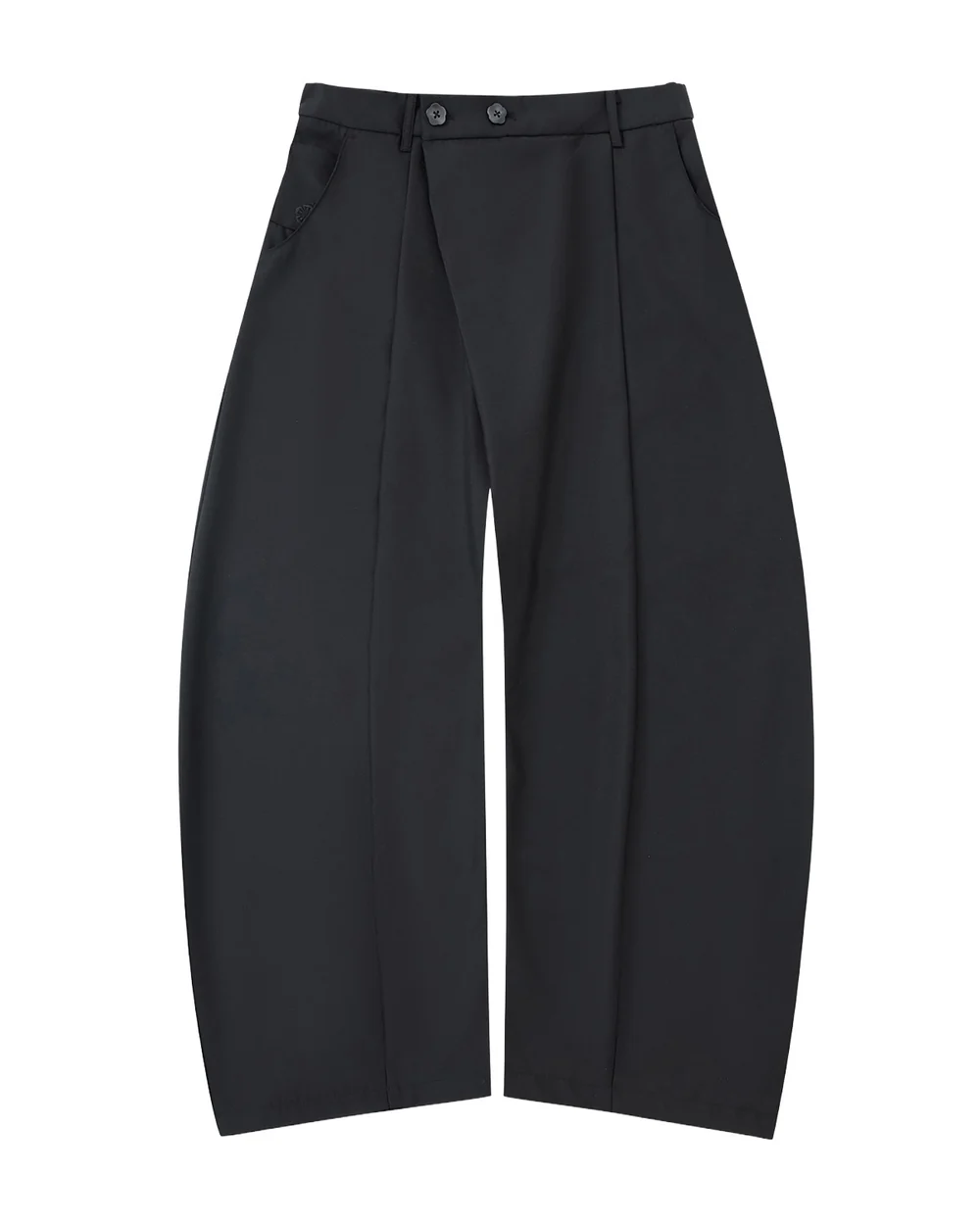 BLACK PLEATED HANBOK SLACKS BLACK PLEATED HANBOK SLACKS