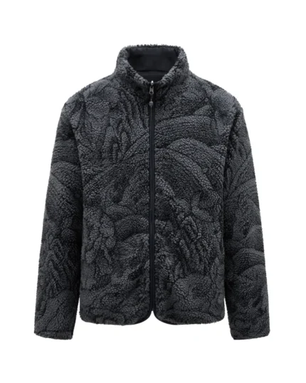 BLACK REVERSIBLE IREZUMI FLEECE
