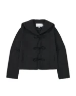 BLACK SAILOR COLLAR UNIFORM JACKET