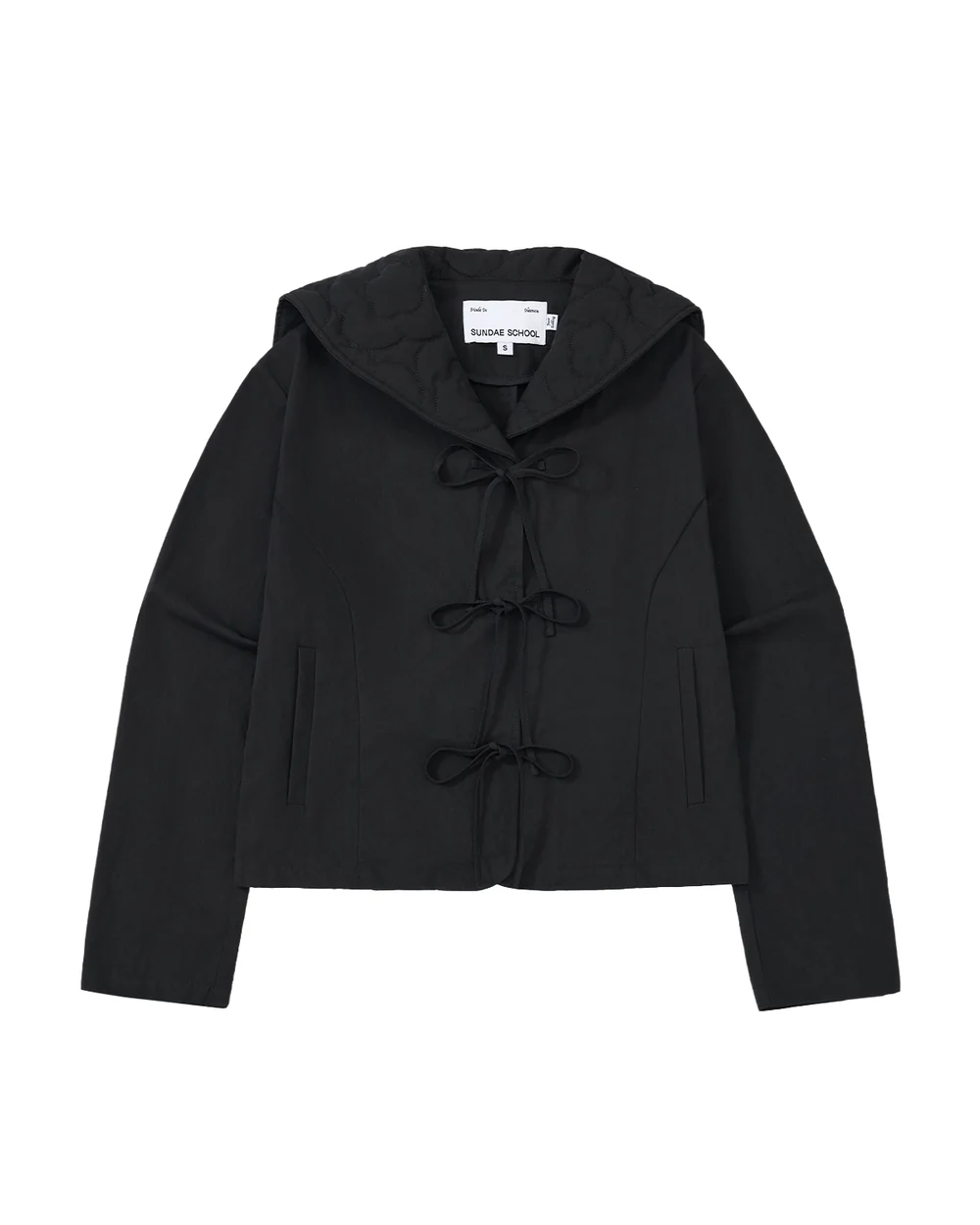 BLACK SAILOR COLLAR UNIFORM JACKET BLACK SAILOR COLLAR UNIFORM JACKET