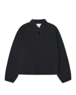 BLACK TEARDROP KNOT SWEATSHIRT