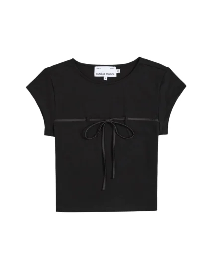 BLACK TIE GORUM BABY TEE