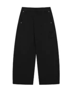 BLACK WASH WRAP SWEAT BAJI