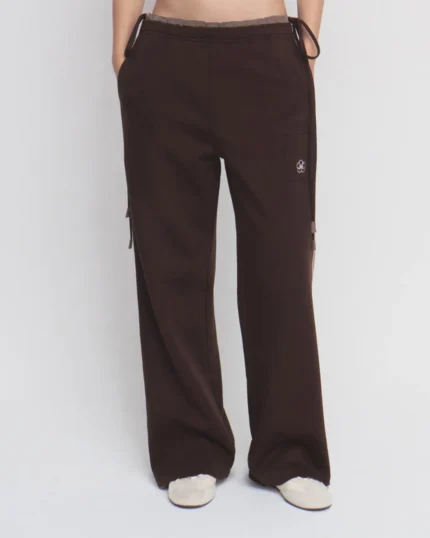 BROWN PALISADE PARK TRACK PANTS