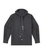 CHARCOAL SUNBAE TIE SHIRT