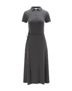 DARK GREY CINDY POLO DRESS
