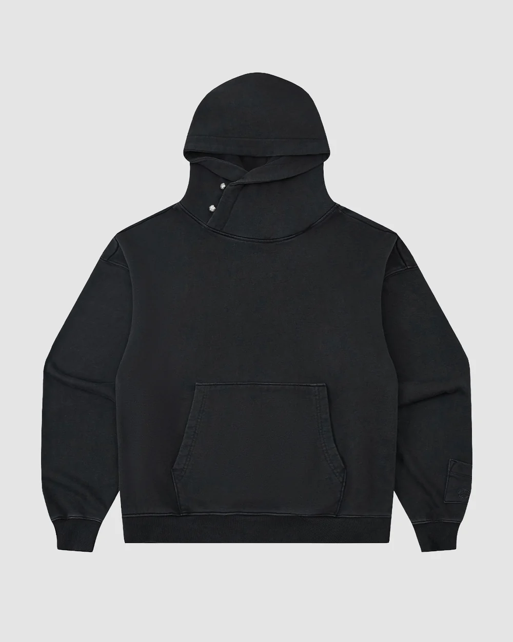 FADE BLACK COCOON HOODIE FADE BLACK COCOON HOODIE