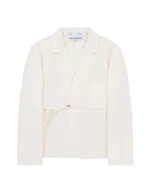 IVORY LINEN GORUM BLAZER