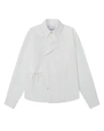 IVORY SEERSUCKER TIE GORUM SHIRT