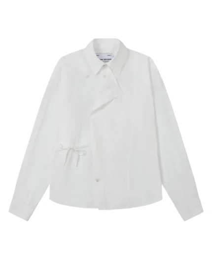 IVORY SEERSUCKER TIE GORUM SHIRT