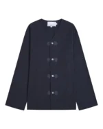 MAEHWA COLLARLESS SHIRT