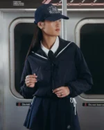 NAVY SAILOR WINDBREAKER