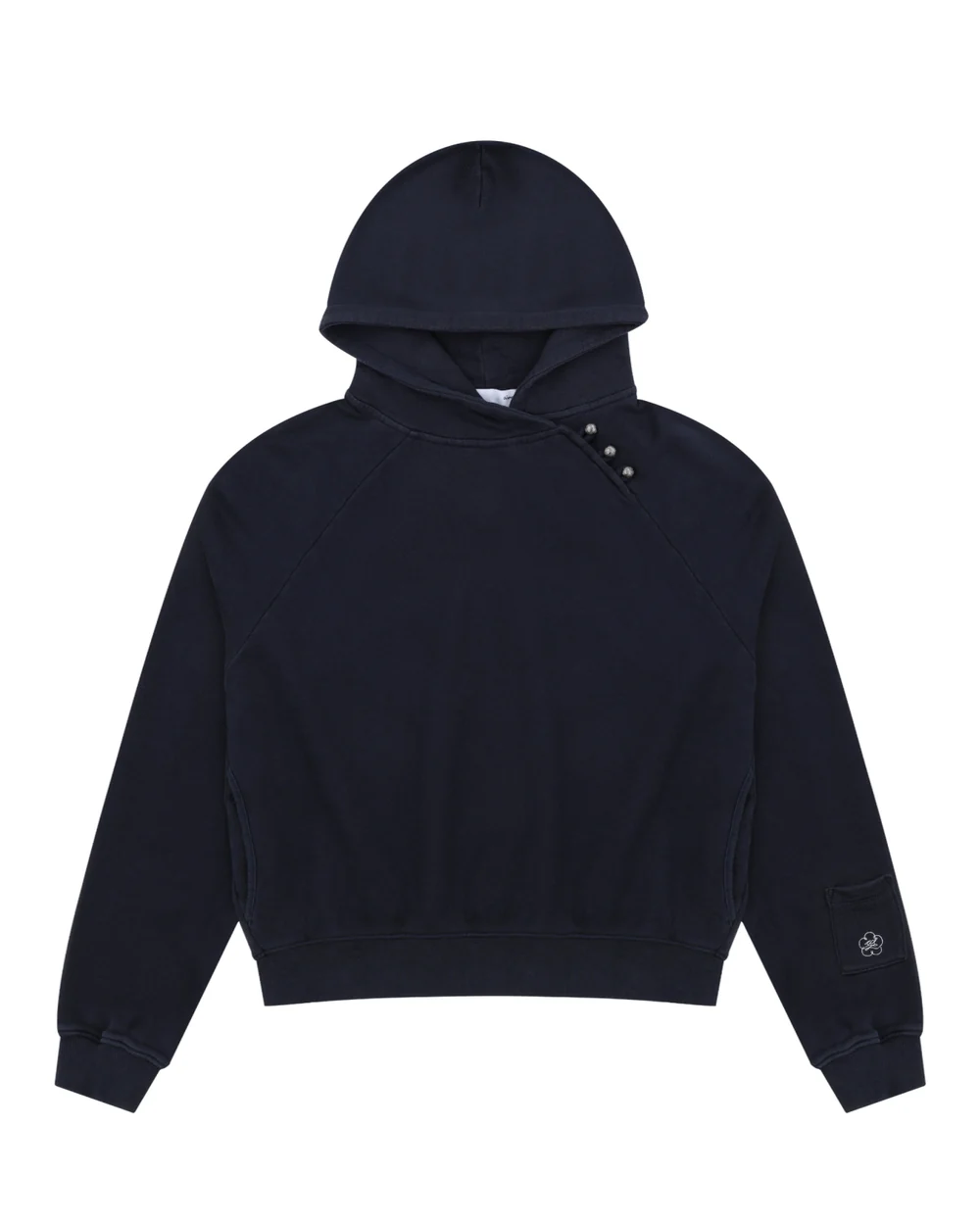 NAVY WASH HANBOK HOODIE NAVY WASH HANBOK HOODIE