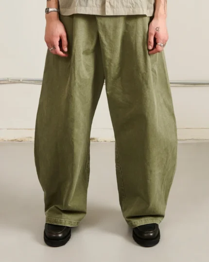 OLIVE HANBOK CHINO PANTS