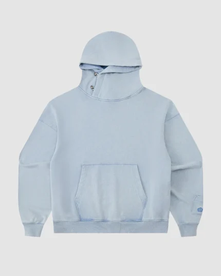 SKY BLUE COCOON HOODIE