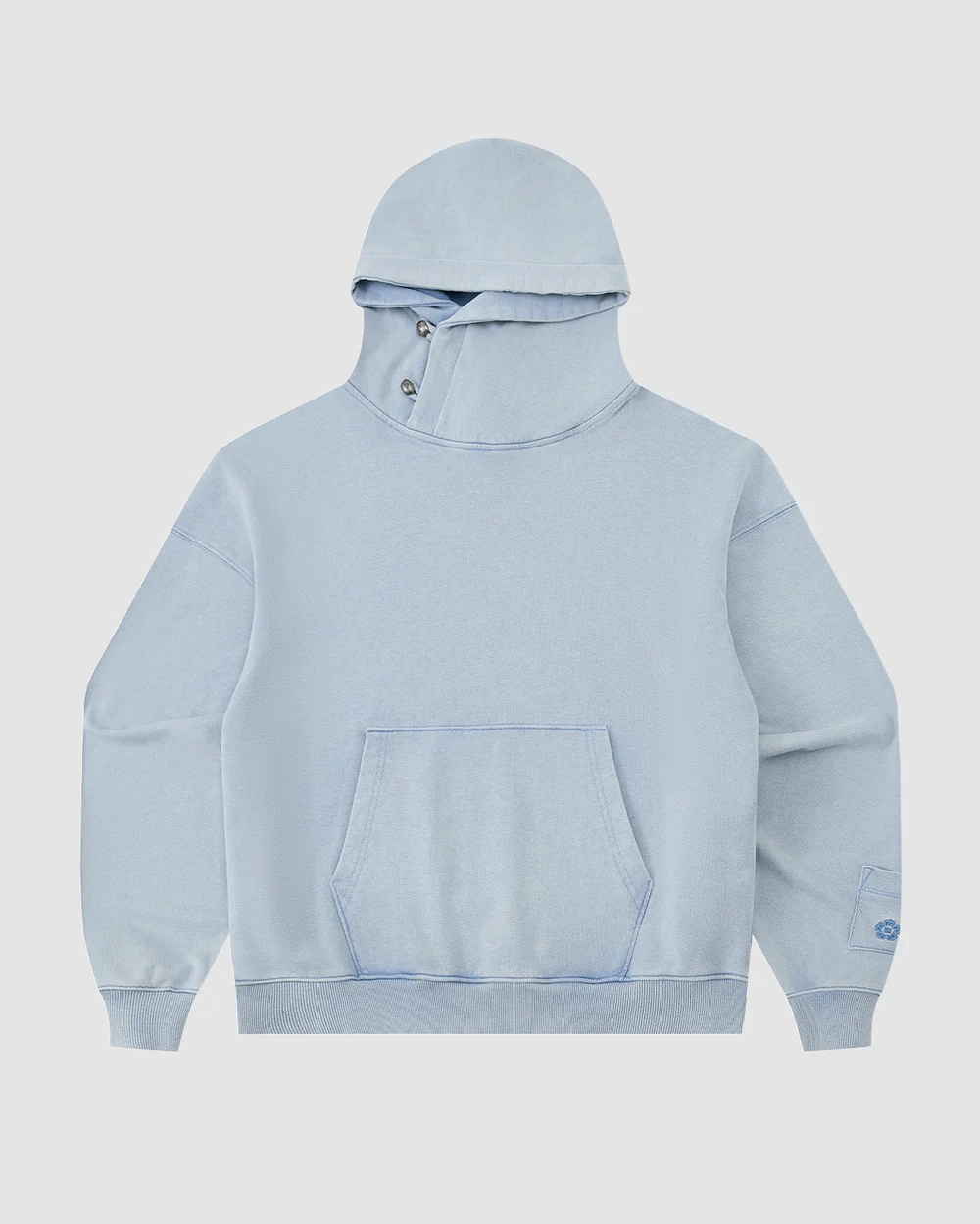 SKY BLUE COCOON HOODIE SKY BLUE COCOON HOODIE