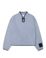 SKY BLUE TEARDROP KNOT SWEATSHIRT