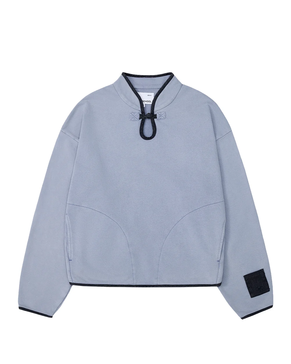 SKY BLUE TEARDROP KNOT SWEATSHIRT SKY BLUE TEARDROP KNOT SWEATSHIRT