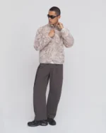 TAUPE REVERSIBLE IREZUMI FLEECE