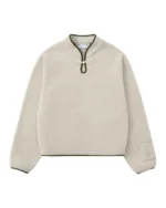 TAUPE TEARDROP KNOT FLEECE