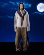 TAUPE TEARDROP KNOT FLEECE