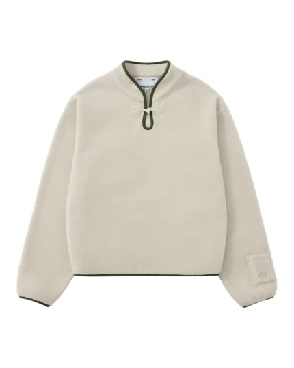 TAUPE TEARDROP KNOT FLEECE