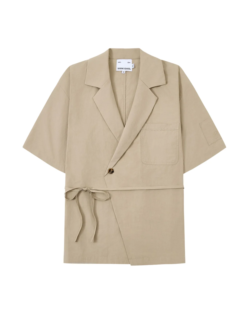 WHEAT HANBOK LINEN SHIRT WHEAT HANBOK LINEN SHIRT